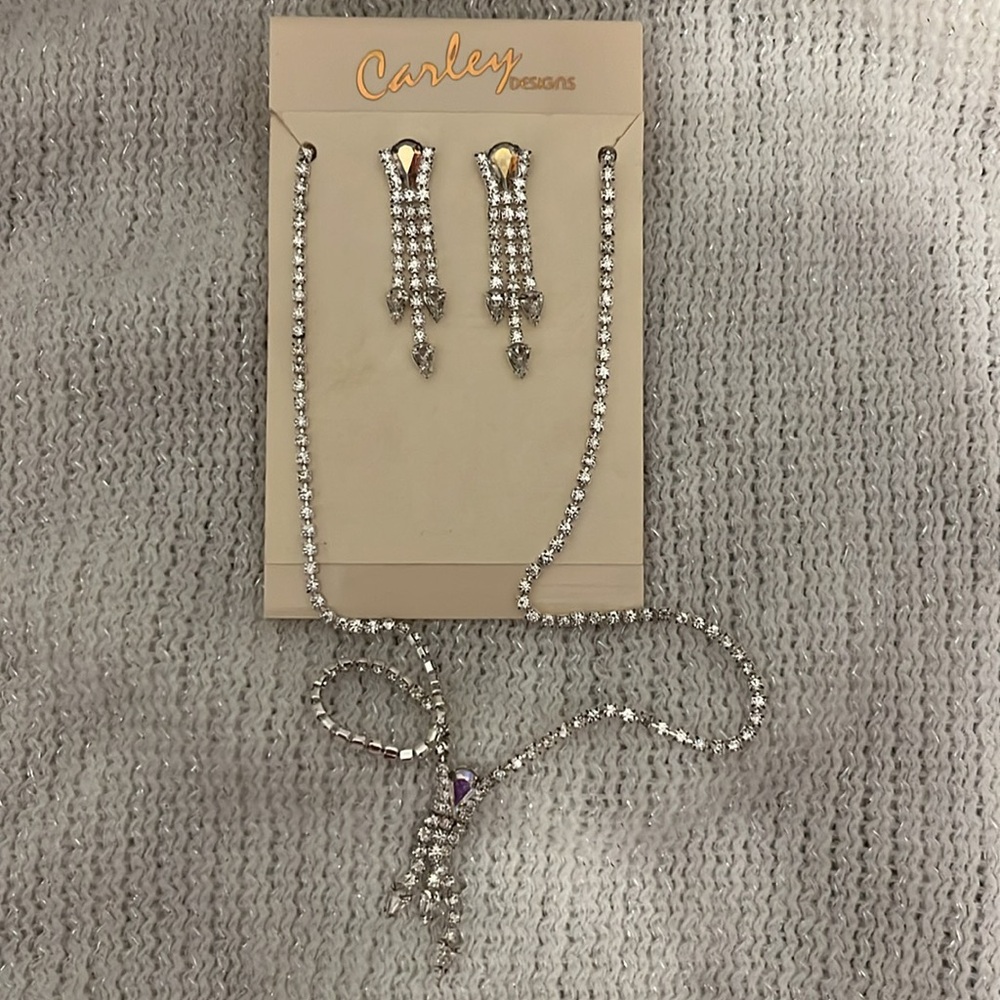 Carley Designs Necklace & Earrings Set
